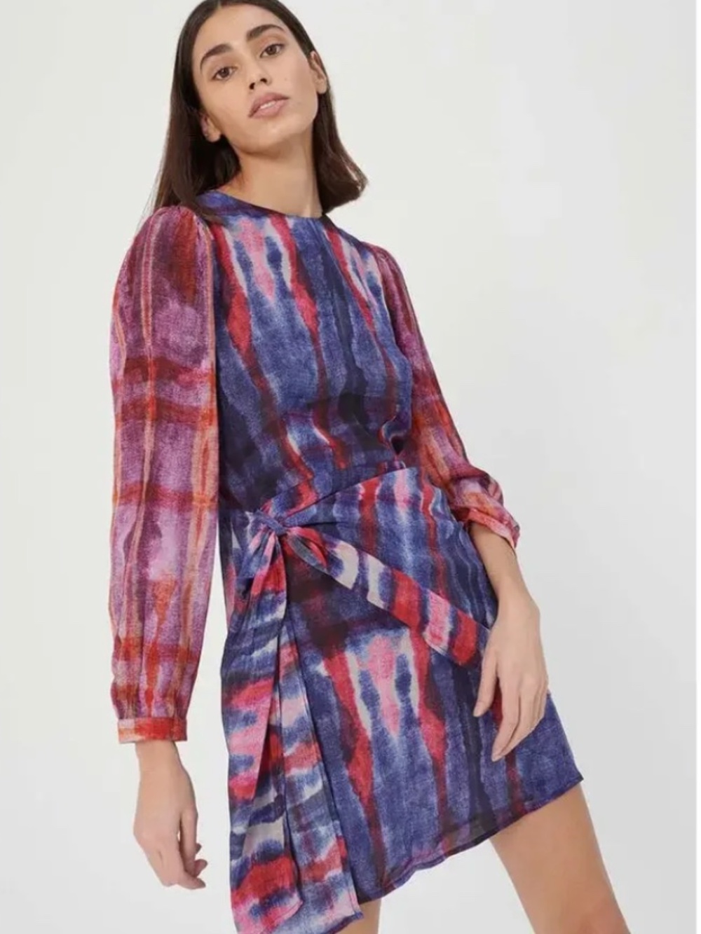 Chufy Isle Mini Dress - Klaus Blue XS